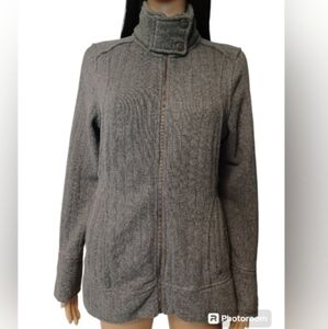 REI Co-op Women's Gray Fleece Jacket Sz Large
